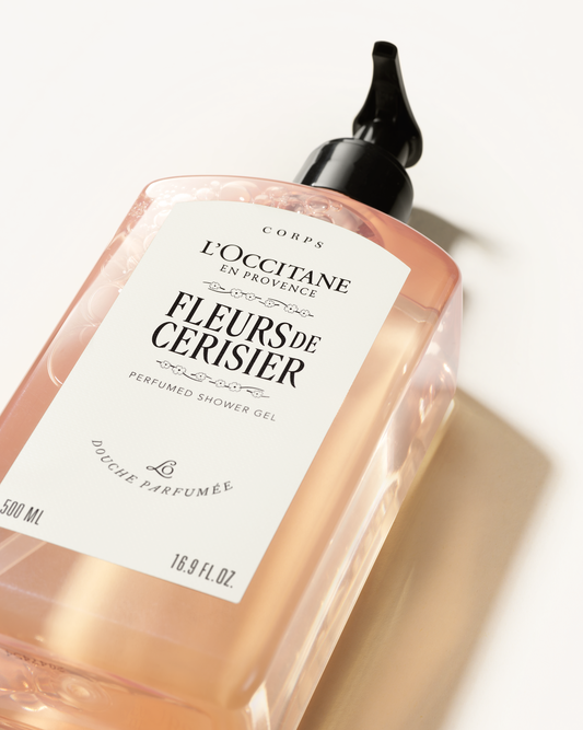 Fleurs de Cerisier perfumed shower gel