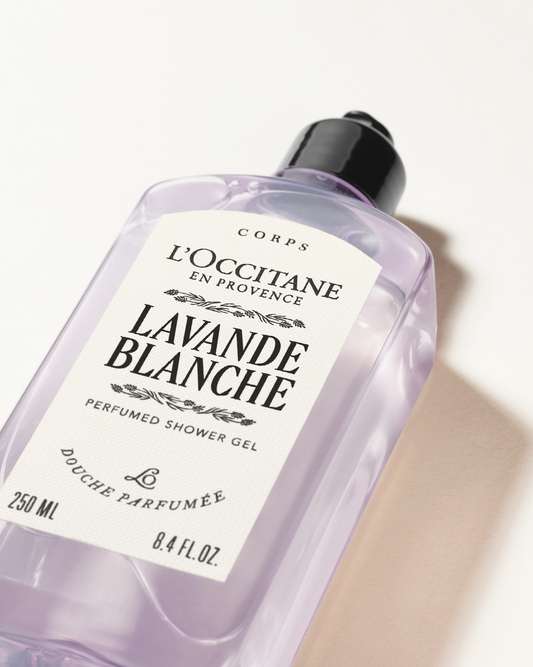 Lavande Blanche perfumed shower gel