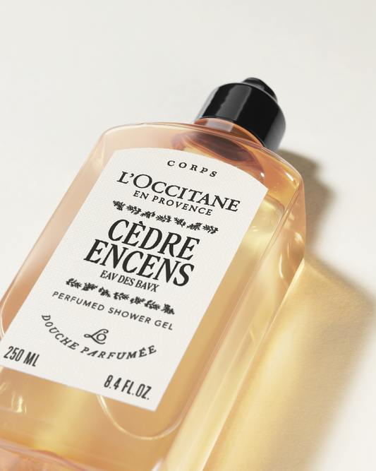 Cèdre Encens perfumed shower gel
