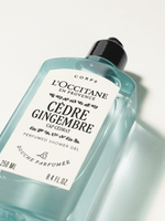 Cèdre Gingembre perfumed shower gel