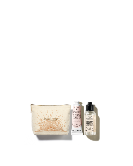Fleurs De Cerisier Travel Set