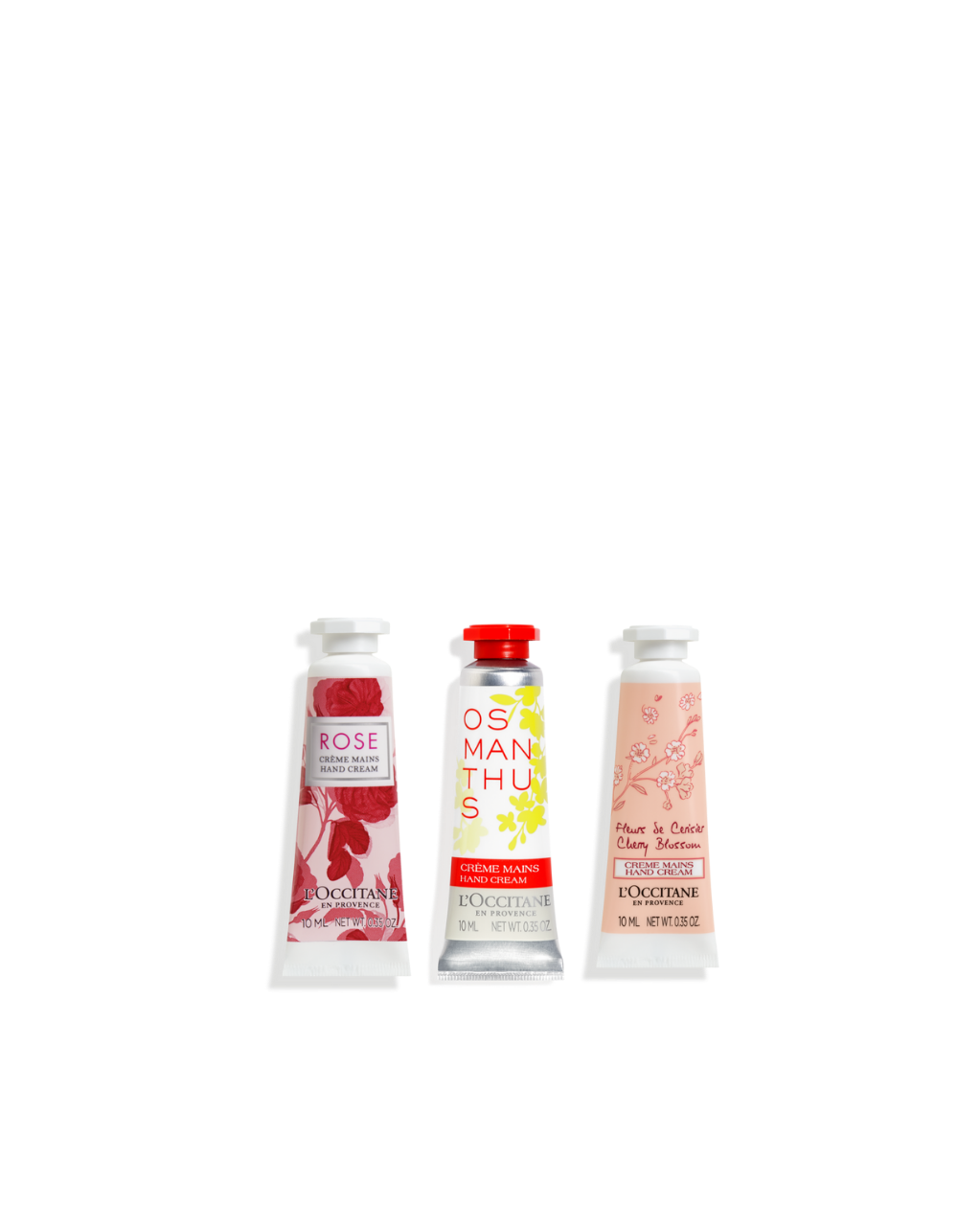 Floral Hand Cream Travel Kit