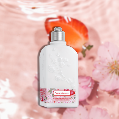 Cherry Blossom & Strawberry Perfumed Body Milk (Limited Edition) - Gifts Under HK$500