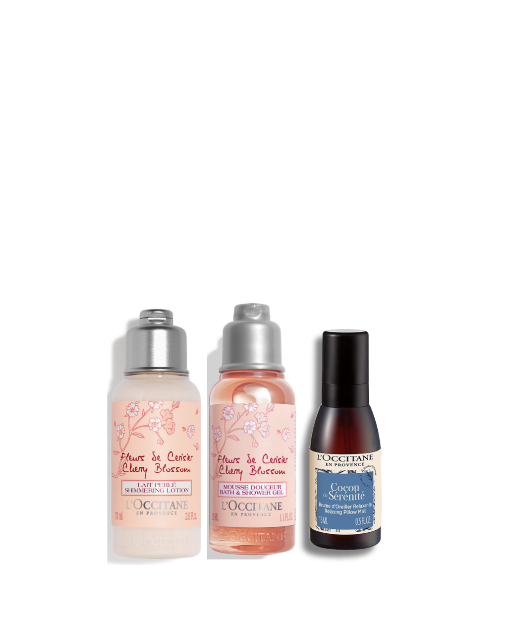 Cherry Blossom Travel Set