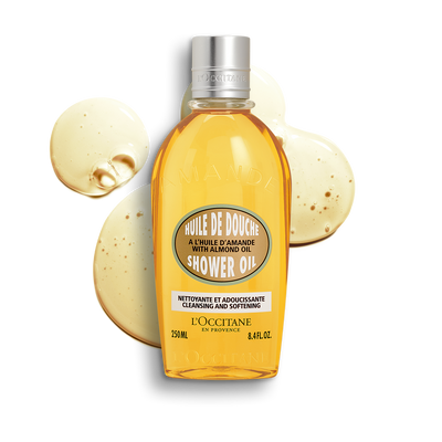 Almond Shower Oil - Body Care & Hair Care Product
