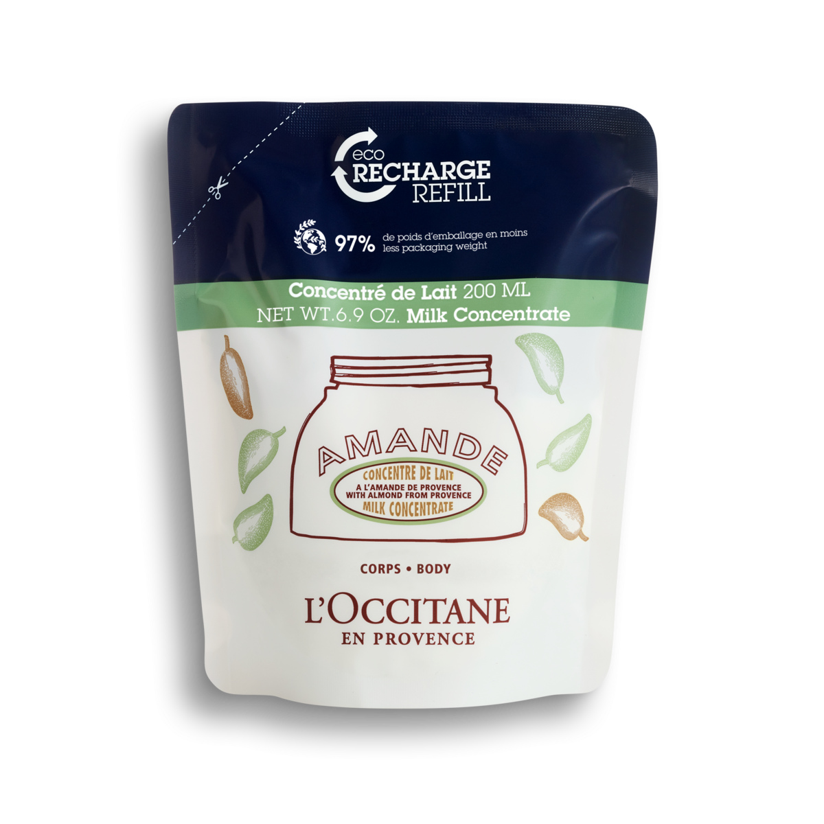 杏仁緊膚乳環保補充裝