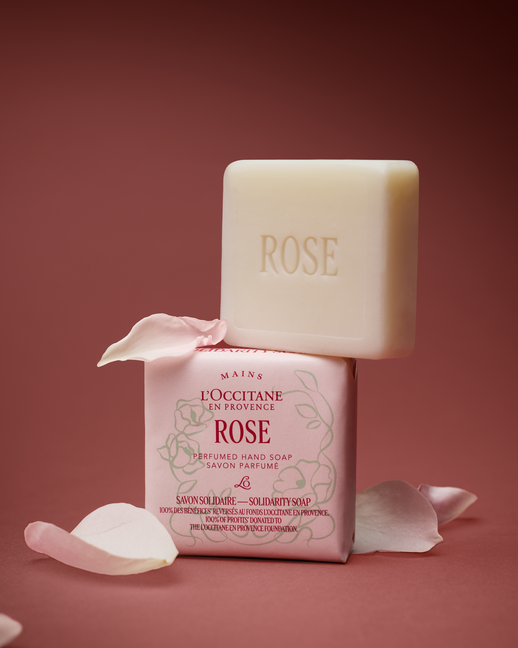 Rose solidarity perfumed hand soap - Image 4