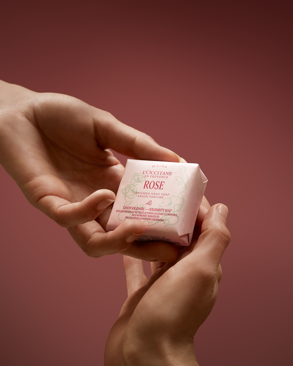 Rose solidarity perfumed hand soap - Image 6