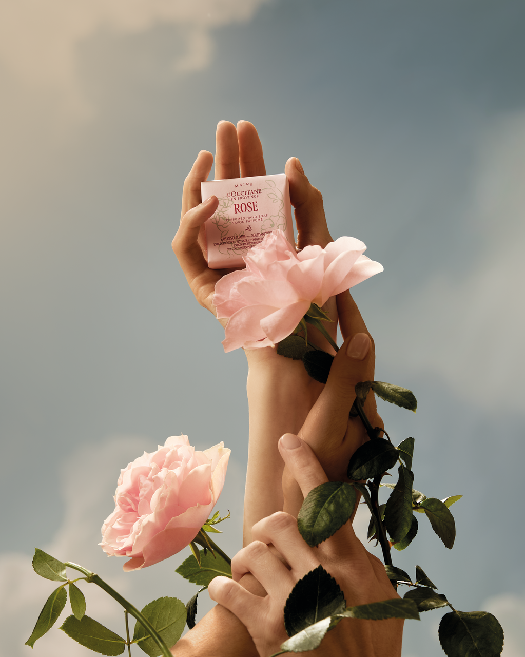 Rose solidarity perfumed hand soap - Image 7