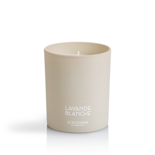White Lavender Candle
