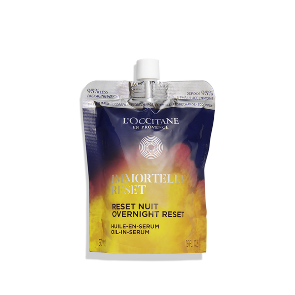 美容液 L'Occitane Immortelle Reset 50ml Immortelle Overnight Reset Oil-in-Serum 1 fl. oz | L'Occitane en