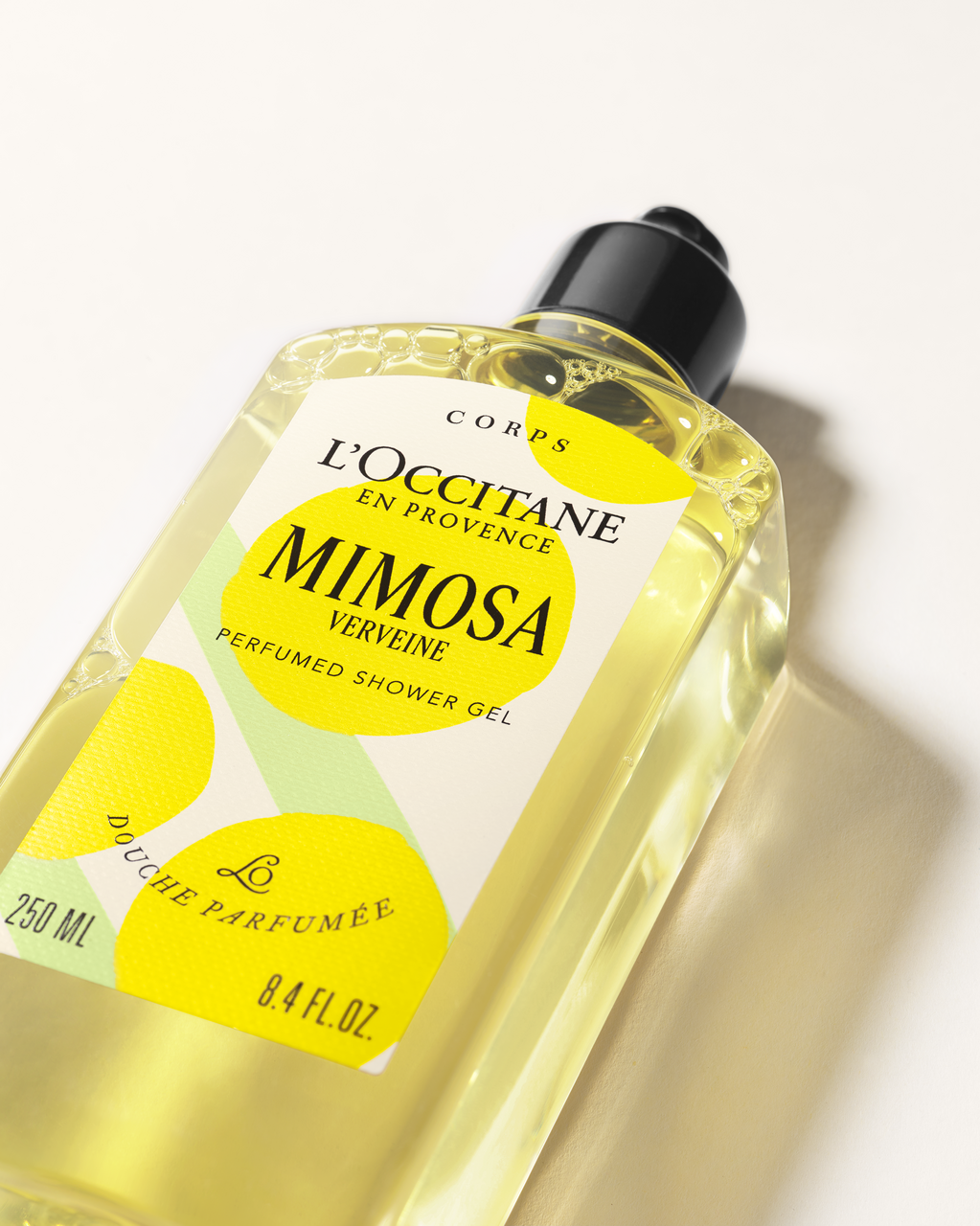 Mimosa Verveine perfumed shower gel