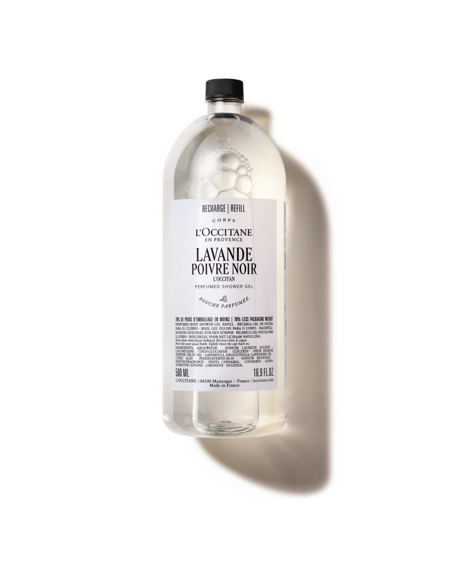 Lavande Poivre Noir Perfumed Shower Gel Refill - Illustration 1