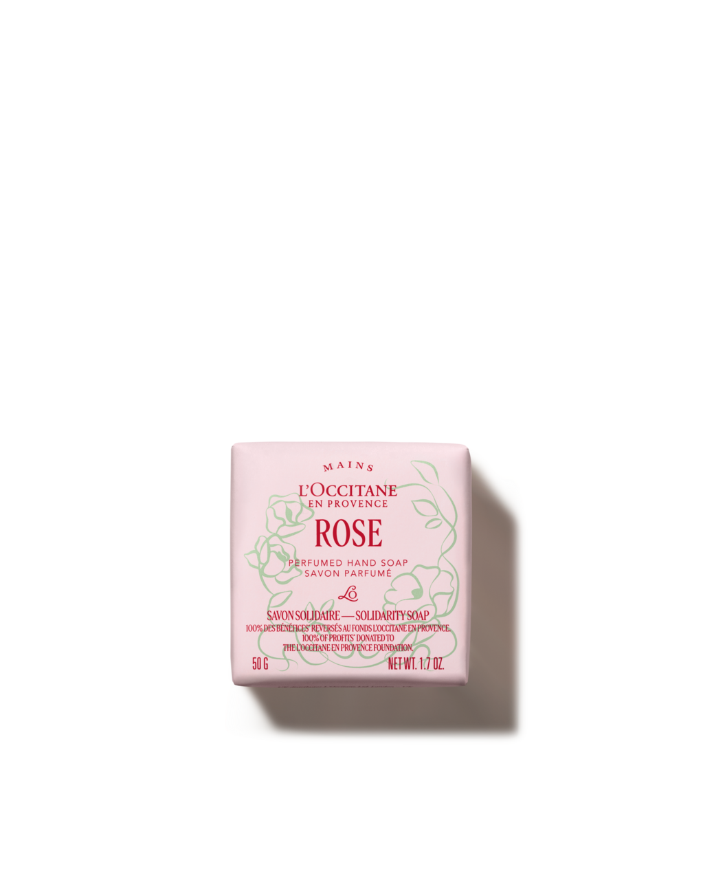 Rose solidarity perfumed hand soap