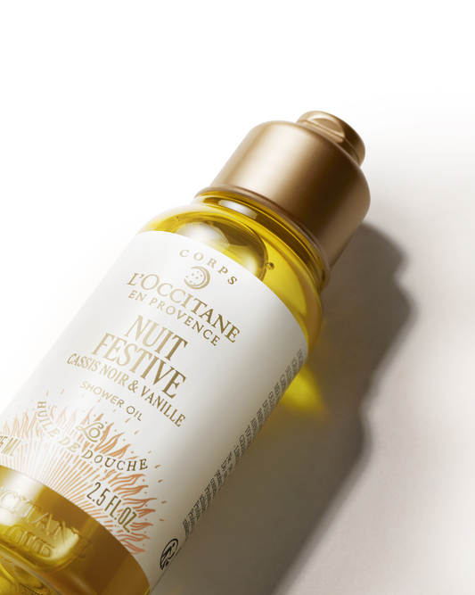 Nuit Festive shower oil