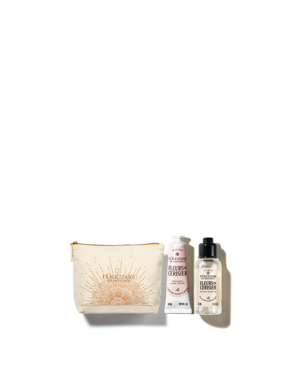 Fleurs De Cerisier Travel Set