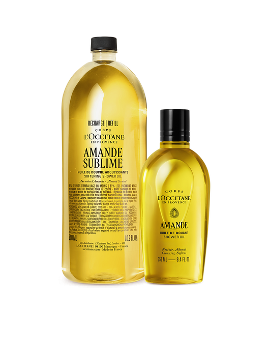 Almond Shower Oil Jumbo Set