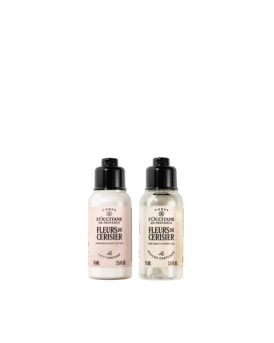 Fleurs de Cerisier Body Care Travel Kit