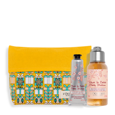 Cherry Blossom Body Care Travel Set  - Gift Wrapping