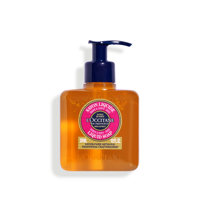 Shea Butter Hands and Body Liquid Soap - Rose - Liquid Soap & Scrubs for Hands & Body