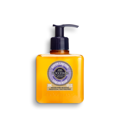 Shea Butter Liquid Soap - Lavender - Liquid Soap & Scrubs for Hands & Body