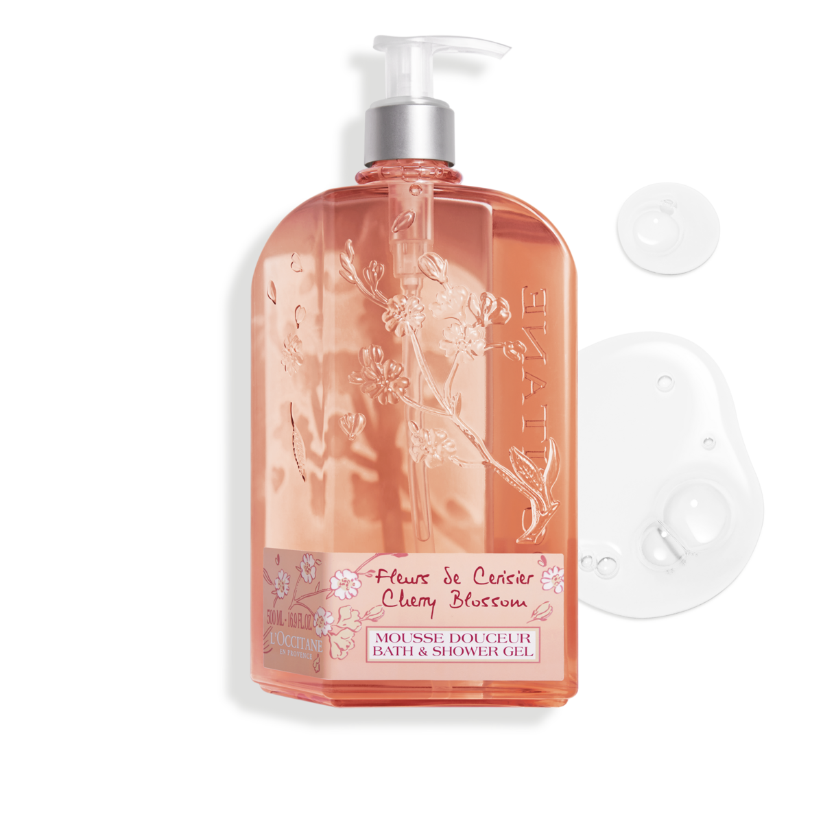 Cherry Blossom Bath & Shower Gel - 500 ml | L'Occitane HK