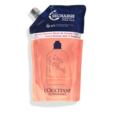 Cherry blossom Bath & Shower Gel Eco-Refill - Body Care & Hair Care Product