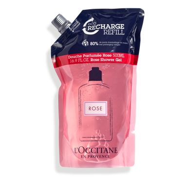 Rose Shower Gel Eco-Refill - Floral Collection